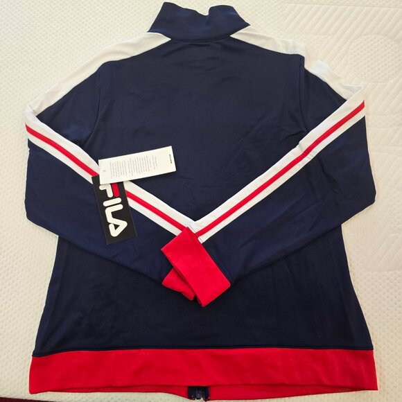 Fila Women's Heritage Athletic Full Zip Track Jacket in Large - Picture 6 of 8